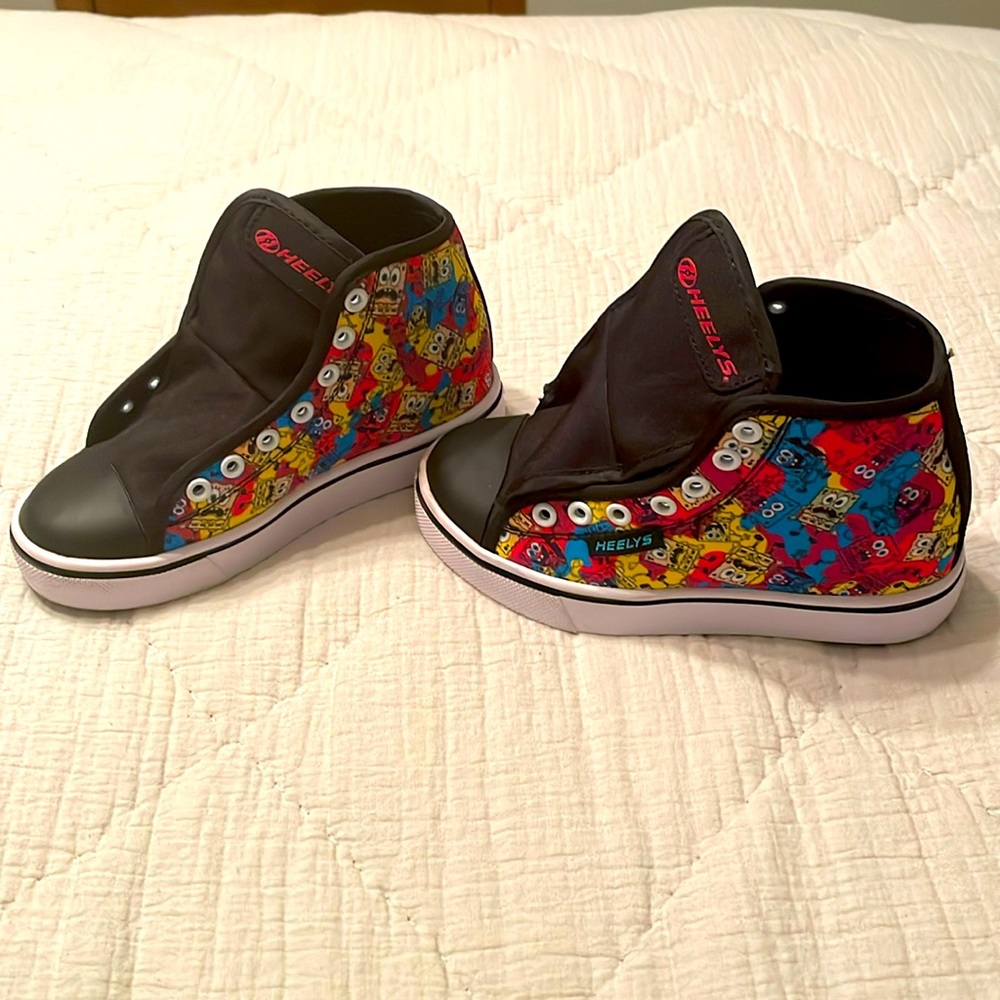 Heelys kids shoes. Sponge Bob edition